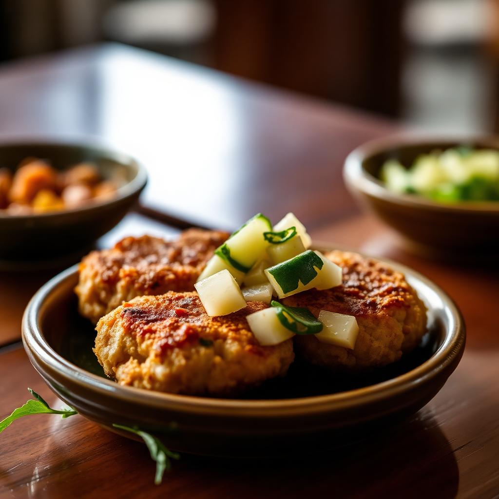 Tod Mun Pla Thai fish cakes